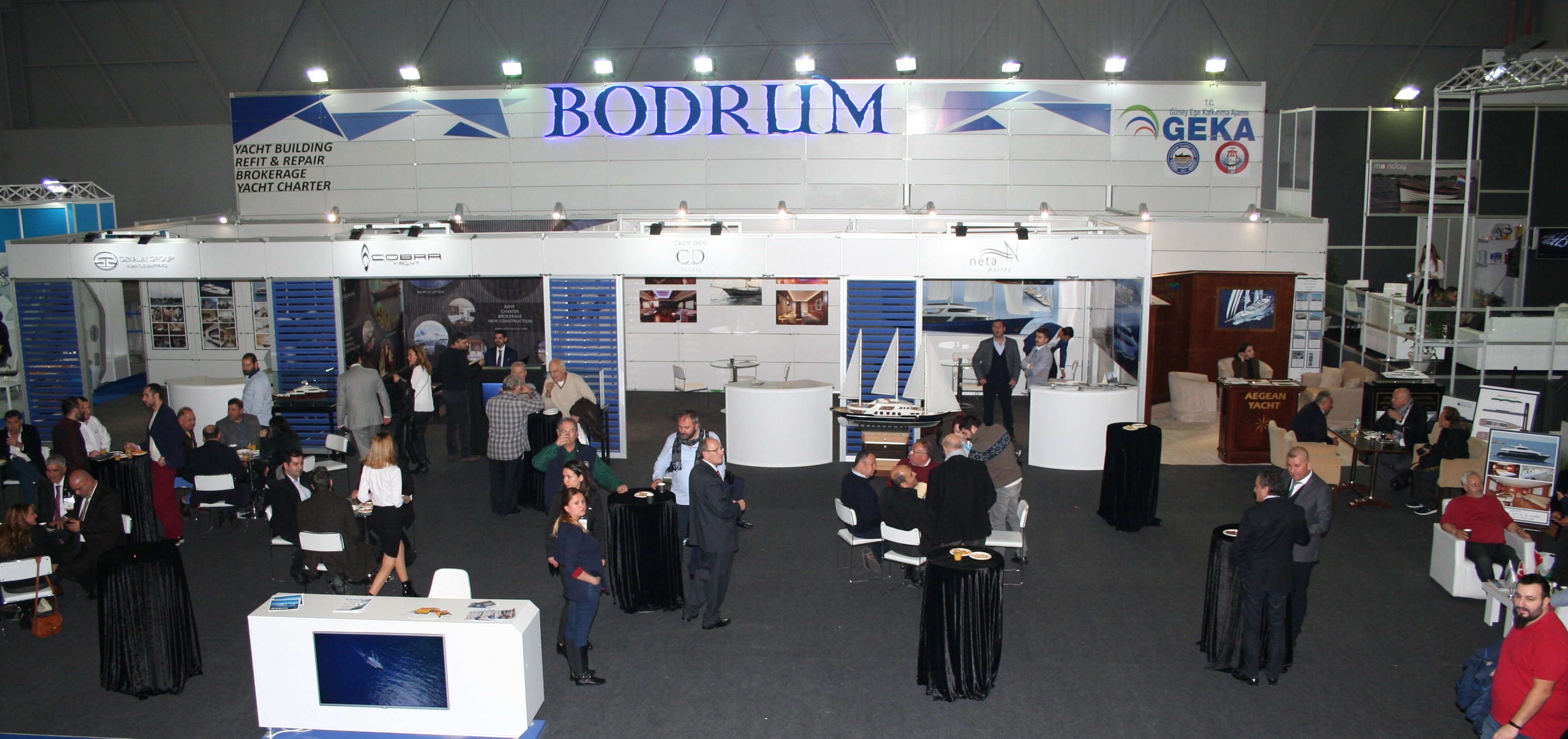 BODRUM YAT İMALAT SEKTÖRÜ, GEKA VE BODTO İŞBİRLİĞİYLE AVRASYA BOATSHOW FUARI’NDA… 